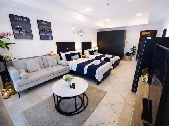 Bed Space and Partition in Dubai Marina for Monthly Rent