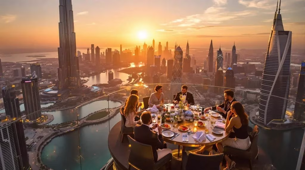 Dinner in the Sky Dubai | info and prices