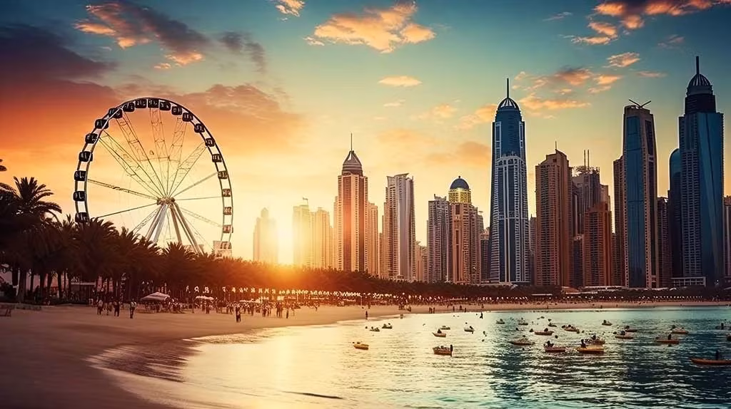 living near the Beach in Dubai