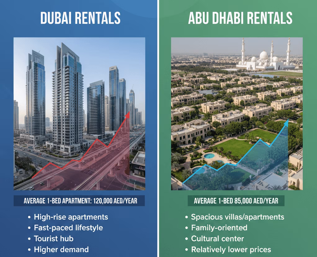 Dubai vs. Abu Dhabi: Which City Offers Better Value for Renters in 2026?